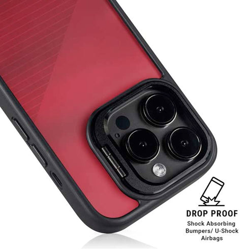 Poland Soccer Flag iPhone 16 Pro Kickstand Case